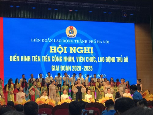 Hội nghị điển hình tiên tiến công nhân, viên chức lao động thủ đô giai đoạn 2020-2025